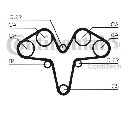 Set curea de distributie CONTITECH CT1119K1