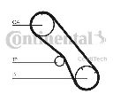 Curea de distributie CONTITECH CT1153