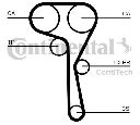 Curea de distributie CONTITECH CT1167