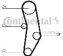 Curea de distributie CONTITECH CT580