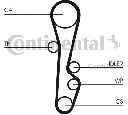 Set curea de distributie CONTITECH CT586K1