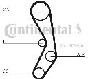 Set curea de distributie CONTITECH CT605K1</br>Piesa auto pentru Curea distributie/ Set