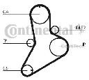 Set curea de distributie CONTITECH CT622K1