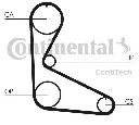 Set curea de distributie CONTITECH CT626K1