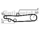 Curea de distributie CONTITECH CT635</br>Piesa auto pentru Curea distributie/ Set