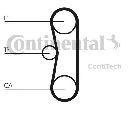 Set curea de distributie CONTITECH CT662K1</br>Piesa auto pentru Curea distributie/ Set