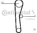 Curea de distributie CONTITECH CT674