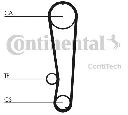 Curea de distributie CONTITECH CT674