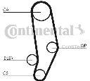 Set curea de distributie CONTITECH CT704K1</br>Piesa auto pentru Curea distributie/ Set