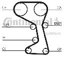 Curea de distributie CONTITECH CT712