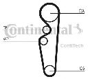 Curea de distributie CONTITECH CT729</br>Piesa auto pentru Curea distributie/ Set