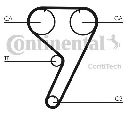 Set curea de distributie CONTITECH CT770K1