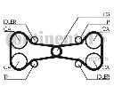 Set curea de distributie CONTITECH CT782K1