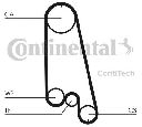 Set pompa apa + curea dintata CONTITECH CT874WP1