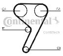 Set pompa apa + curea dintata CONTITECH CT881WP1