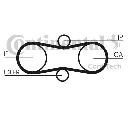 Curea de distributie CONTITECH CT914