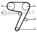 Curea de distributie CONTITECH CT931