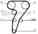 Set curea de distributie CONTITECH CT947K2
