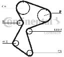 Curea de distributie CONTITECH CT966