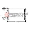 Radiator, racire motor VAN WEZEL 03002123