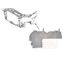 Suport, bara protectie VAN WEZEL 0326567</br>Piesa auto pentru Elemente caroserie/Aripa/Bara protectie