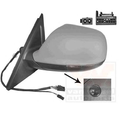Oglinda exterioara VAN WEZEL 0380817 Oglinda exterioara VAN WEZEL 0380817
