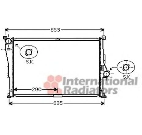 Radiator, racire motor VAN WEZEL 06002335</br>Piesa auto pentru Radiator racire apa/ ulei Radiator, racire motor VAN WEZEL 06002335</br>Piesa auto pentru Radiator racire apa/ ulei