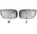 Grila radiator VAN WEZEL 0627515
