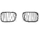 Grila radiator VAN WEZEL 0639513</br>Piesa auto pentru Elemente/Piese montaj