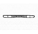 Grila ventilatie, bara protectie VAN WEZEL 0646590</br>Piesa auto pentru Elemente caroserie/Aripa/Bara protectie