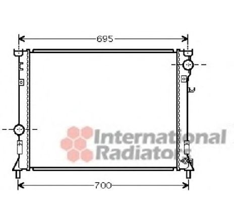 Radiator, racire motor VAN WEZEL 07002097</br>Piesa auto pentru Radiator racire apa/ ulei Radiator, racire motor VAN WEZEL 07002097</br>Piesa auto pentru Radiator racire apa/ ulei