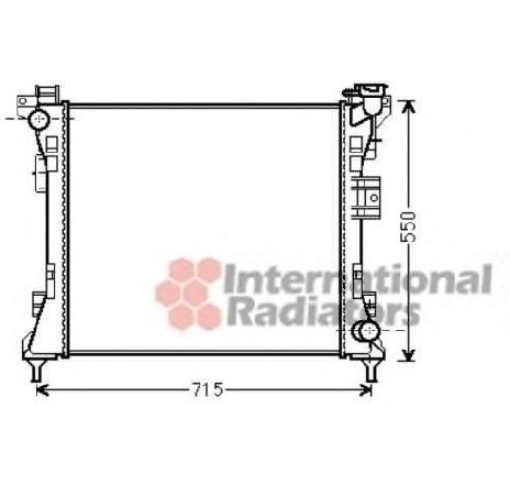 Radiator, racire motor VAN WEZEL 07002104 Radiator, racire motor VAN WEZEL 07002104