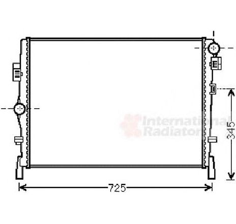 Radiator, racire motor VAN WEZEL 07002105</br>Piesa auto pentru Radiator racire apa/ ulei Radiator, racire motor VAN WEZEL 07002105</br>Piesa auto pentru Radiator racire apa/ ulei