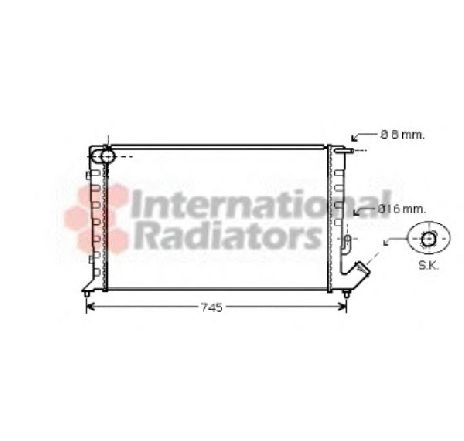 Radiator, racire motor VAN WEZEL 09002211</br>Piesa auto pentru Radiator racire apa/ ulei Radiator, racire motor VAN WEZEL 09002211</br>Piesa auto pentru Radiator racire apa/ ulei