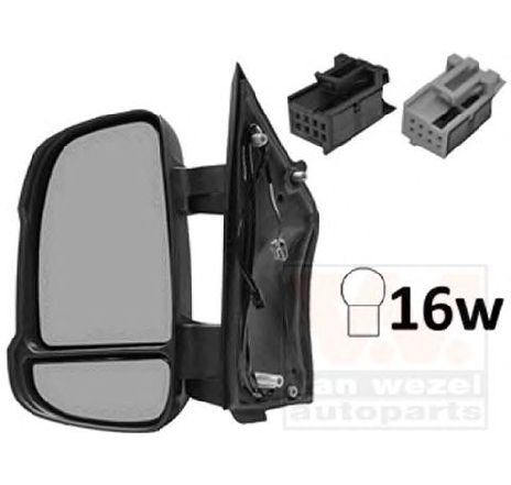 Oglinda exterioara VAN WEZEL 0983805</br>Piesa auto pentru Semnalizare / elemente Oglinda exterioara VAN WEZEL 0983805</br>Piesa auto pentru Semnalizare / elemente