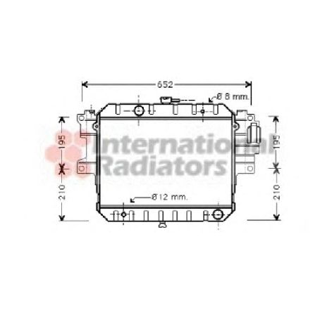Radiator, racire motor VAN WEZEL 11002028</br>Piesa auto pentru Radiator racire apa/ ulei Radiator, racire motor VAN WEZEL 11002028</br>Piesa auto pentru Radiator racire apa/ ulei