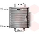 Condensator, climatizare VAN WEZEL 11005076</br>Piesa auto pentru Sistem de aer conditionat
