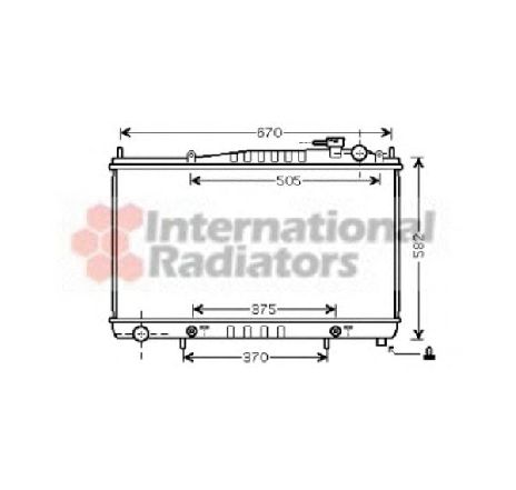 Radiator, racire motor VAN WEZEL 13002232 Radiator, racire motor VAN WEZEL 13002232