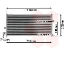 Condensator, climatizare VAN WEZEL 13005205</br>Piesa auto pentru Sistem de aer conditionat