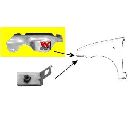 Aripa VAN WEZEL 1601685</br>Piesa auto pentru Fata vehicul