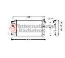 Radiator, racire motor VAN WEZEL 17002239