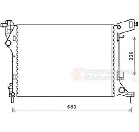 Radiator, racire motor VAN WEZEL 17002413</br>Piesa auto pentru Radiator racire apa/ ulei Radiator, racire motor VAN WEZEL 17002413</br>Piesa auto pentru Radiator racire apa/ ulei