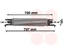 Intercooler, compresor VAN WEZEL 17004319