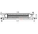 Intercooler, compresor VAN WEZEL 17004320