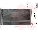 Condensator, climatizare VAN WEZEL 17005314</br>Piesa auto pentru Sistem de aer conditionat