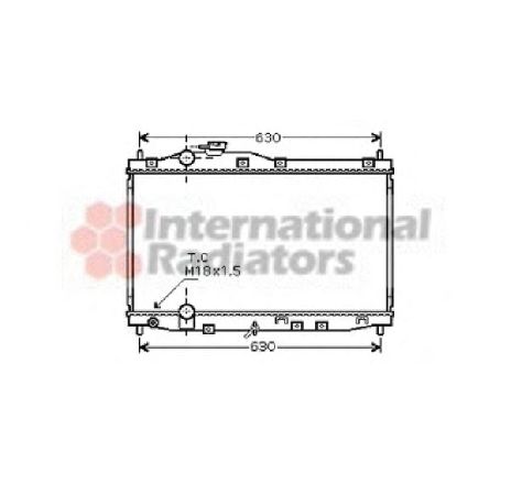 Radiator, racire motor VAN WEZEL 25002171 Radiator, racire motor VAN WEZEL 25002171