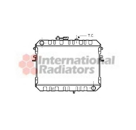 Radiator, racire motor VAN WEZEL 27002046 Radiator, racire motor VAN WEZEL 27002046