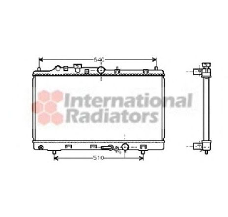 Radiator, racire motor VAN WEZEL 27002154</br>Piesa auto pentru Radiator racire apa/ ulei Radiator, racire motor VAN WEZEL 27002154</br>Piesa auto pentru Radiator racire apa/ ulei