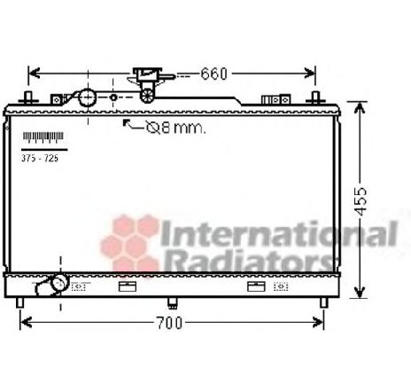 Radiator, racire motor VAN WEZEL 27002222</br>Piesa auto pentru Radiator racire apa/ ulei Radiator, racire motor VAN WEZEL 27002222</br>Piesa auto pentru Radiator racire apa/ ulei