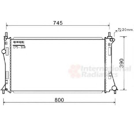 Radiator, racire motor VAN WEZEL 27002249</br>Piesa auto pentru Radiator racire apa/ ulei Radiator, racire motor VAN WEZEL 27002249</br>Piesa auto pentru Radiator racire apa/ ulei